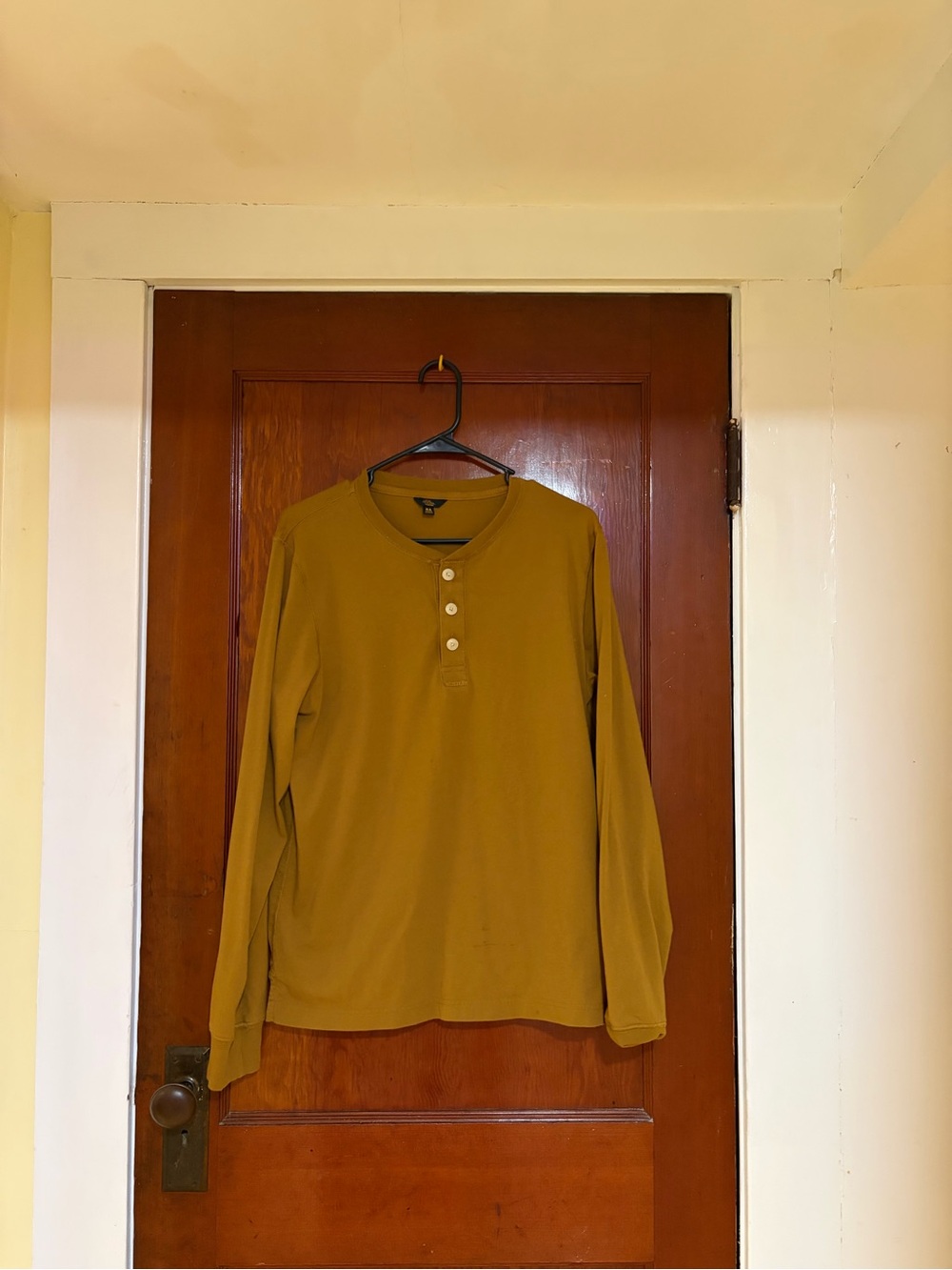 L.L.Bean Men's Signature Northwoods Henley, Long- Sleeve